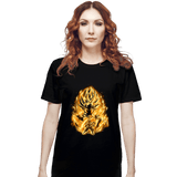 ShirtPunch Golden Saiyan Rose, view 2