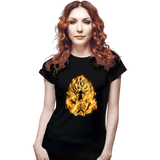 ShirtPunch Golden Saiyan Rose, view 6