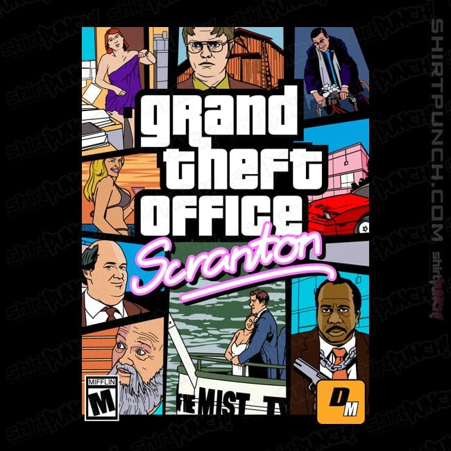 ShirtPunch Grand Theft Office!