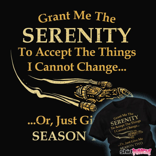 ShirtPunch Grant Me The Serenity