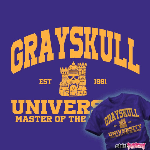 ShirtPunch Grayskull University