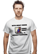 ShirtPunch Great Power Cat, view 2