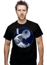 ShirtPunch Great Wave Extra Terrestrial, view 2