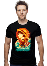 ShirtPunch Great Wave Luffy, view 2