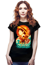 ShirtPunch Great Wave Luffy, view 3