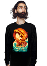 ShirtPunch Great Wave Luffy, view 4