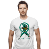 ShirtPunch Green Ranger Sumi-e, view 5