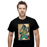 ShirtPunch Green Ranger Woodblock, view 2