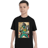 ShirtPunch Green Ranger Woodblock, view 3