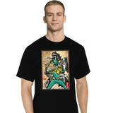 ShirtPunch Green Ranger Woodblock, view 4