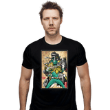 ShirtPunch Green Ranger Woodblock, view 5