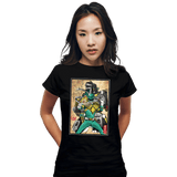 ShirtPunch Green Ranger Woodblock, view 6