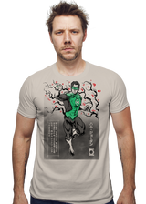 ShirtPunch Green Sentinel Sumi-E, view 2