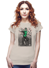ShirtPunch Green Sentinel Sumi-E, view 3