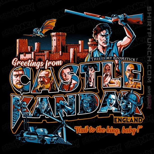 ShirtPunch Greetings From Castle Kandar