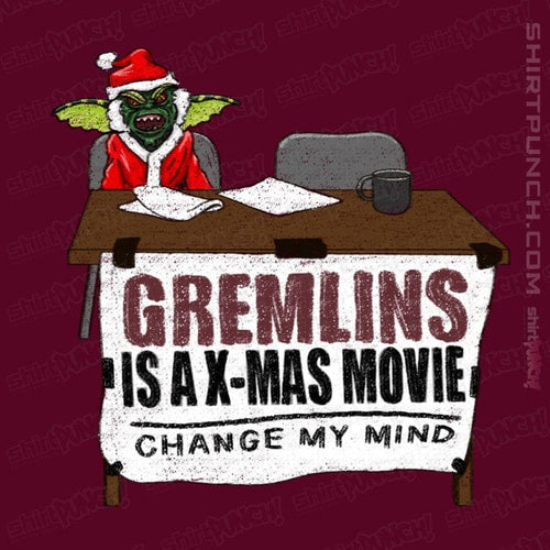 ShirtPunch Gremlins Is A Christmas Movie