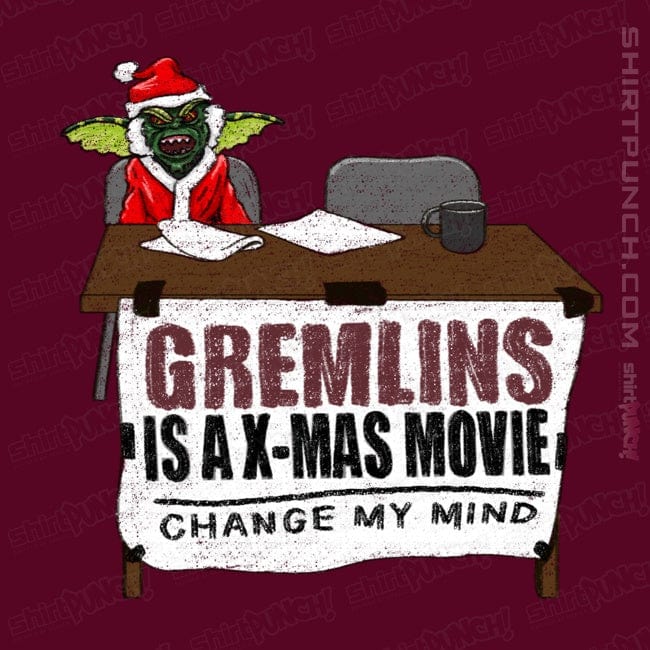 ShirtPunch Gremlins Is A Christmas Movie