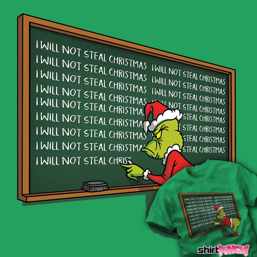 ShirtPunch Grinch Detention