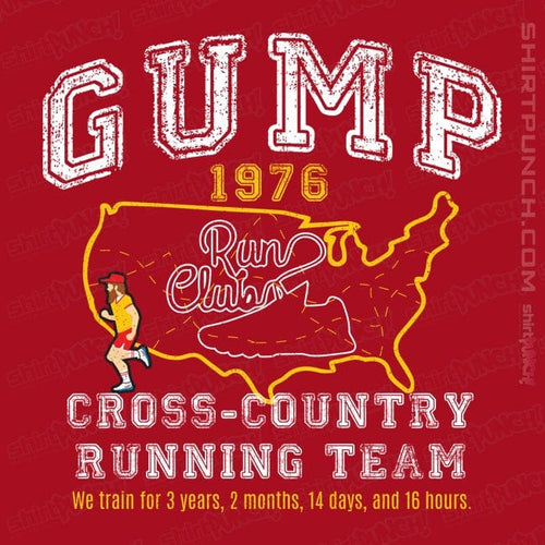 ShirtPunch Gump Running