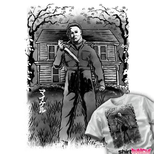 ShirtPunch Halloween Reaper Sumi-E