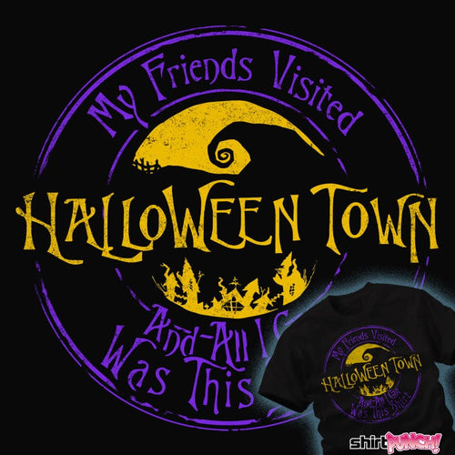 ShirtPunch Halloween Town Souvenir