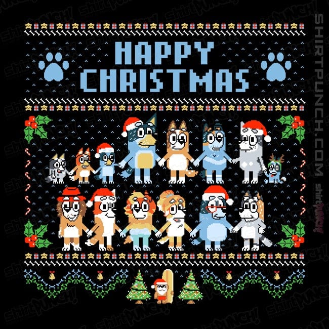 ShirtPunch Happy Bluey Christmas