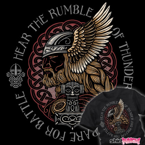 ShirtPunch Hear The Rumble Of Thunder