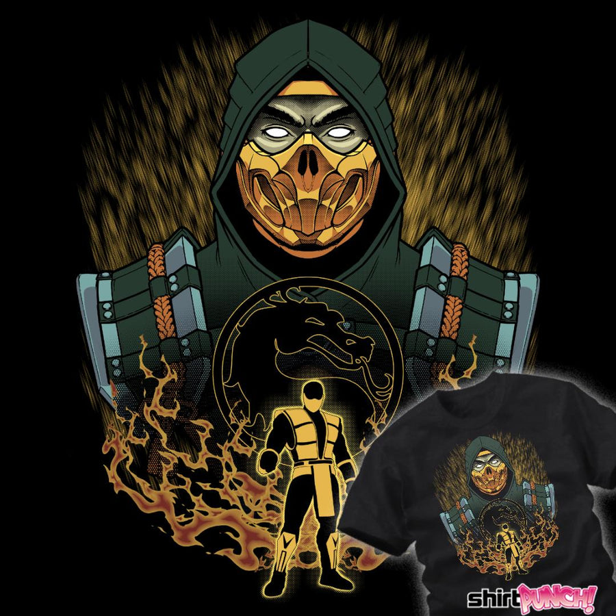 ShirtPunch Hellfire Ninja Shadowwork