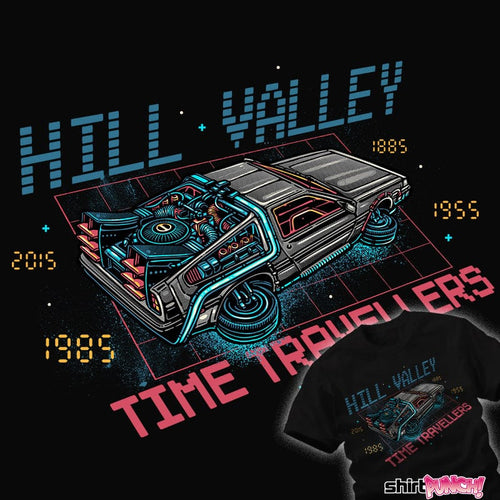 ShirtPunch Hill Valley Time Travellers