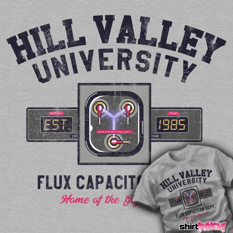ShirtPunch Hill Valley University