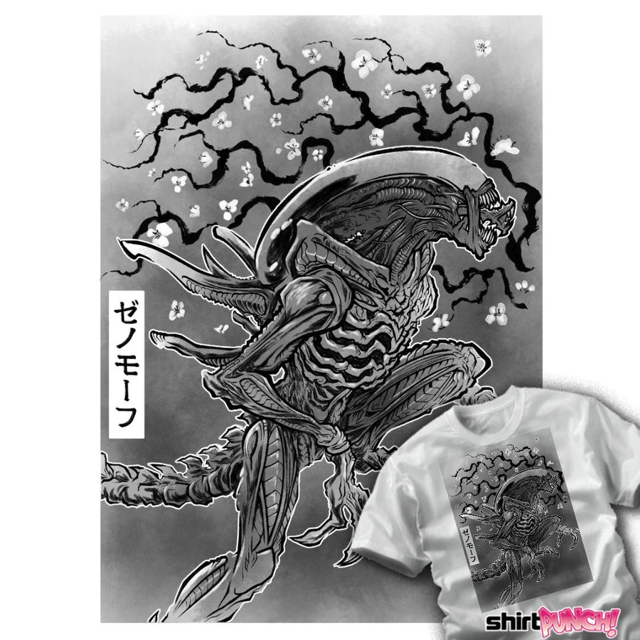 ShirtPunch Hive Reaper Sumi-E