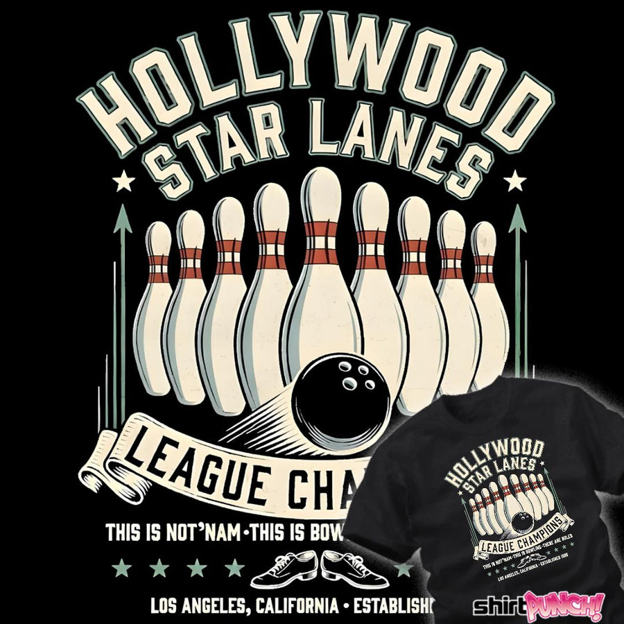ShirtPunch Hollywood Star Lanes