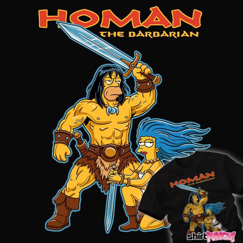 ShirtPunch Homan The Barbarian