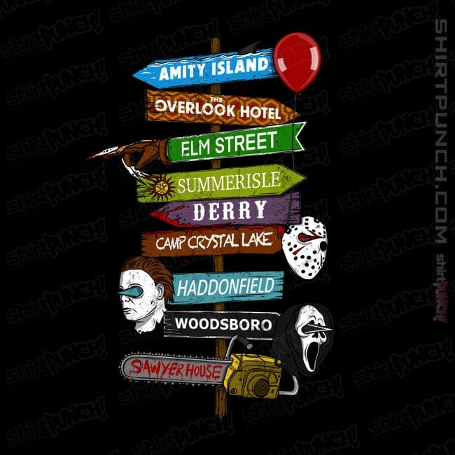 ShirtPunch Horror Town