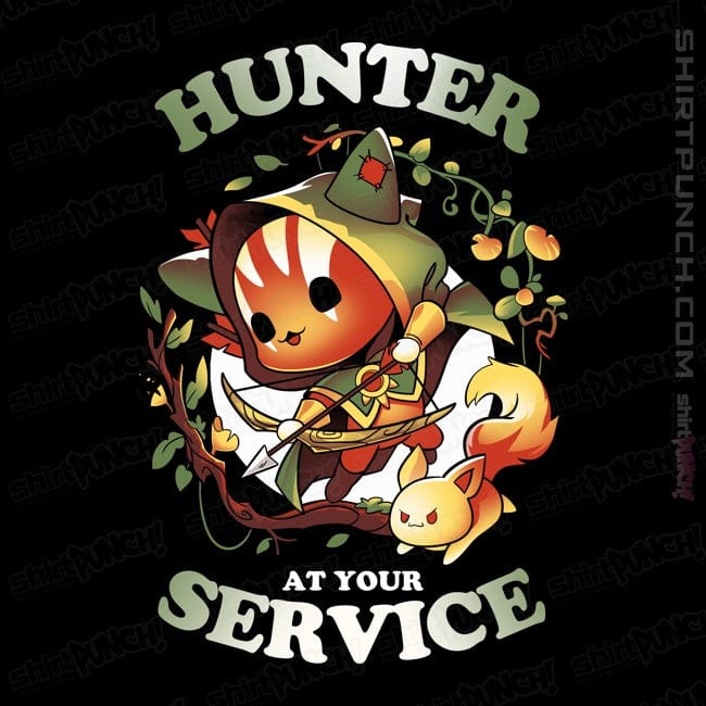 ShirtPunch Hunter At Your Service