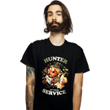 ShirtPunch Hunter At Your Service, view 2