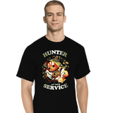 ShirtPunch Hunter At Your Service, view 4