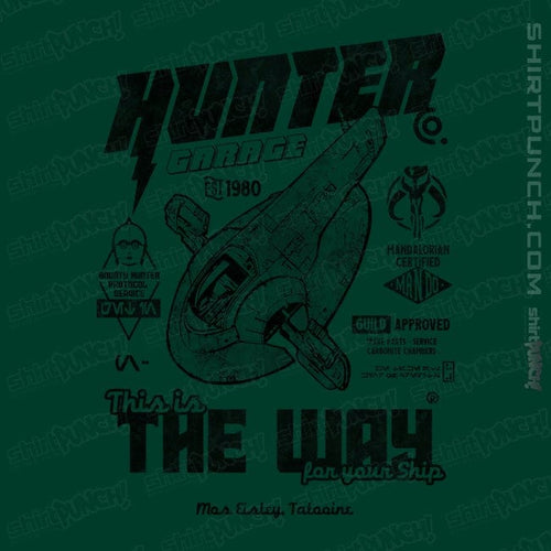 ShirtPunch Hunter Garage