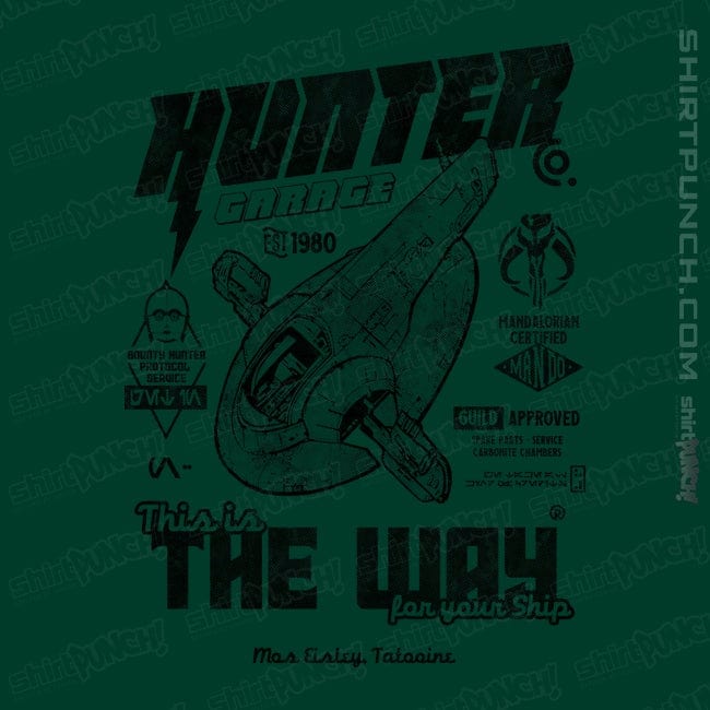 ShirtPunch Hunter Garage