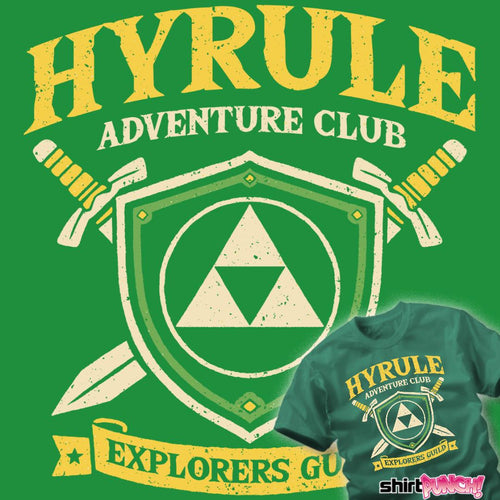 ShirtPunch Hyrule Adventure Club