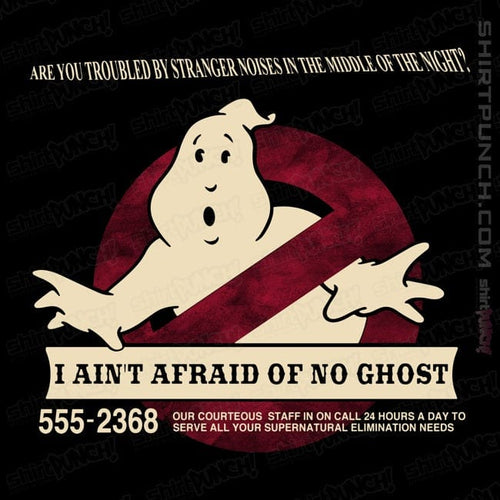 ShirtPunch I Ain't Afraid Of No Ghost