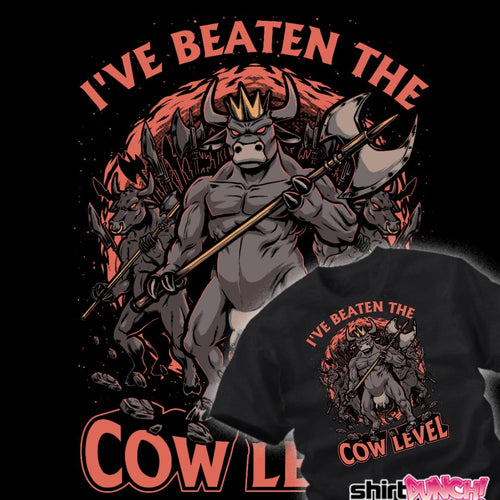 ShirtPunch I Beat The Cow Level