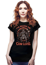 ShirtPunch I Beat The Cow Level, view 3
