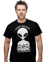 ShirtPunch I Don't Believe In Humans, view 2