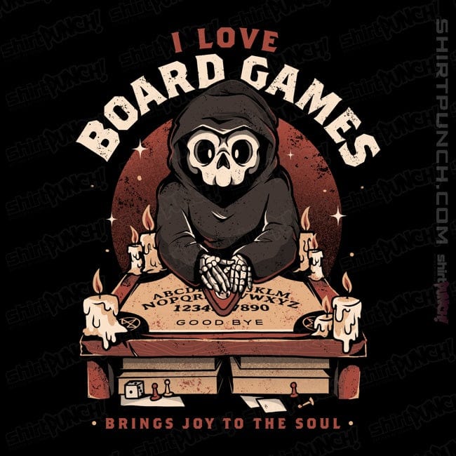 ShirtPunch I Love Board Games