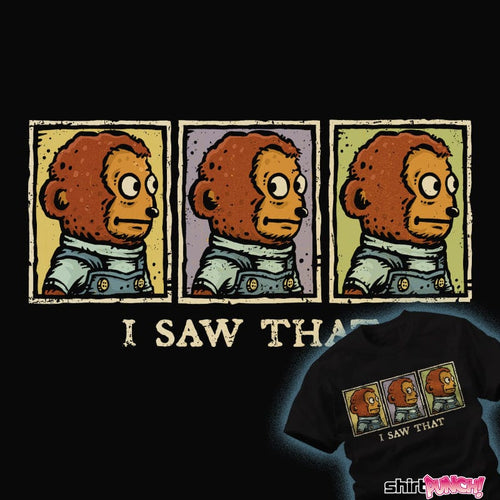ShirtPunch I Saw That