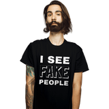 ShirtPunch I See Fake People, view 2