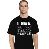 ShirtPunch I See Fake People, view 4