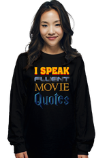 ShirtPunch I Speak Fluent Movie Quotes, view 6