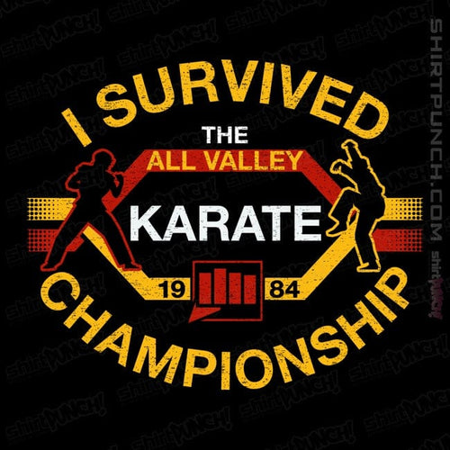 ShirtPunch I Survived All Valley Karate